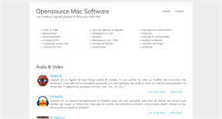 Desktop Screenshot of opensourcemacsoftware.org